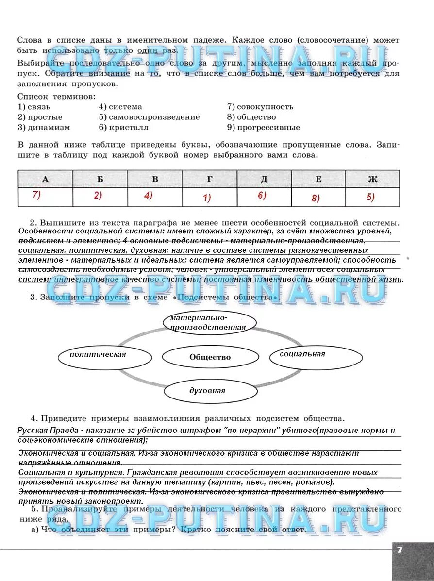Противоречия информационного общества заполните в тетради. Заполните пропуски в схеме подсистемы общества. : заполните пропуски в схеме “подсистемы общества” общество. заполните пропуски в подсистеме общество. выпишите из текста параграфа термины.
