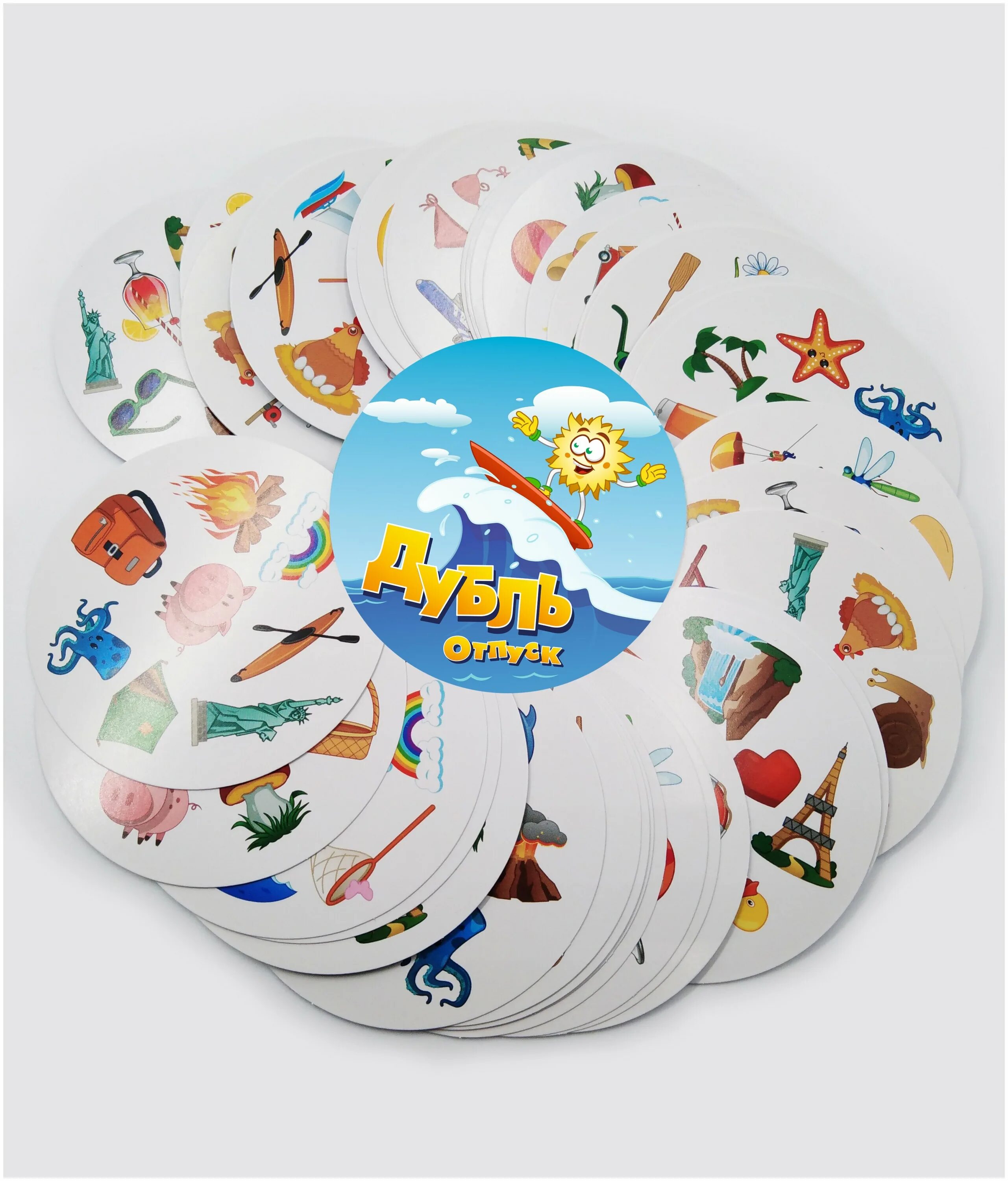 настольная игра "дубль". праздничная" арт. игра с круглыми карточками. наст. настольная игра дубль 2.