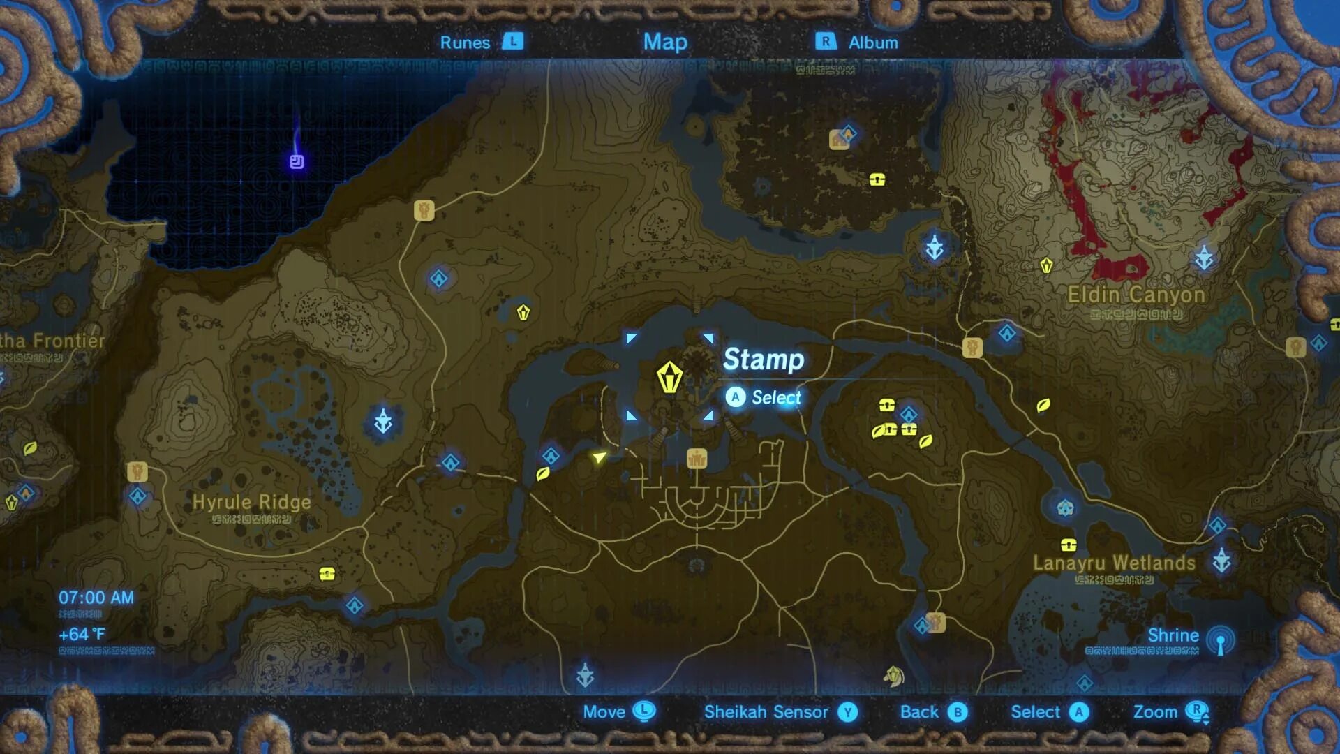 Zelda botw map. Zelda Breath of the Wild воспоминания карта. Zelda карта воспоминаний. Hyrule Castle BOTW. Зельда воспоминания на карте.