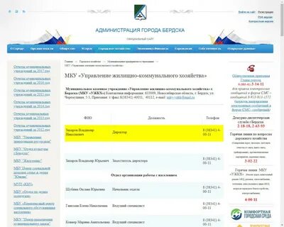Муниципальное казенное учреждение жилищно коммунальное хозяйство