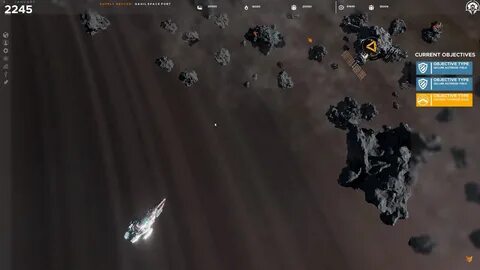Falling frontier