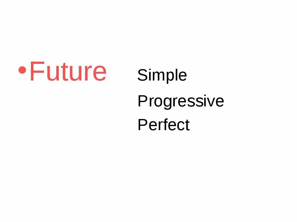 Future simple progressive