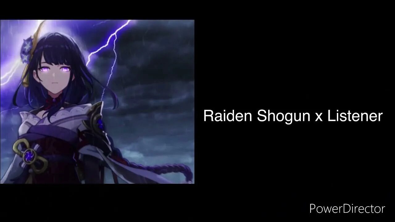 Raiden shogun x. АСМР от Райден.