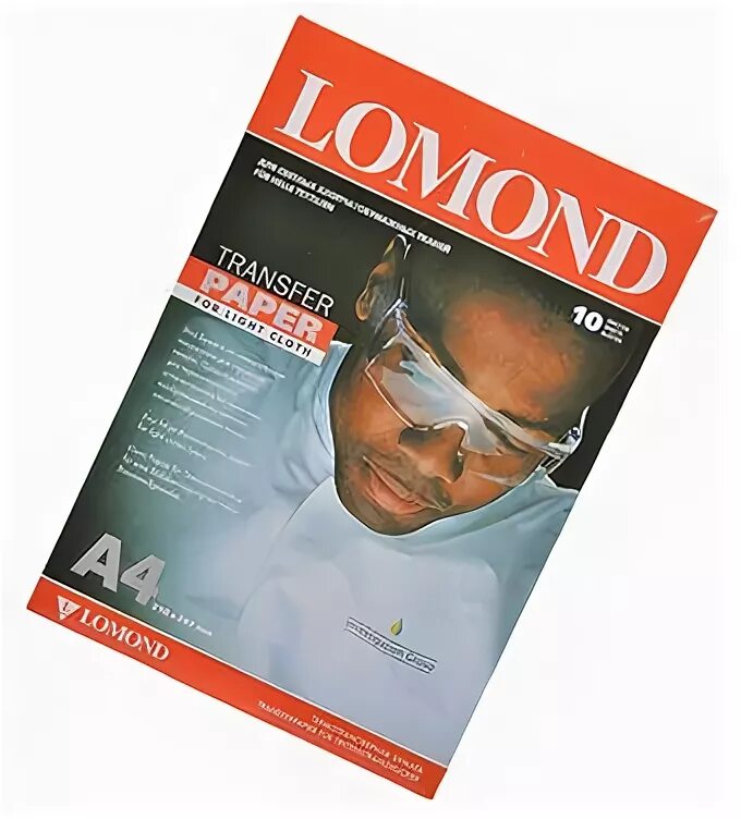 Термотрансферная бумага а4. 0808411 lomond. бумага термотрансферная lomond для светлых тканей, а4, 10 шт., 140 г/м2, 0808411. lomond бумага самоклеющаяся а4.