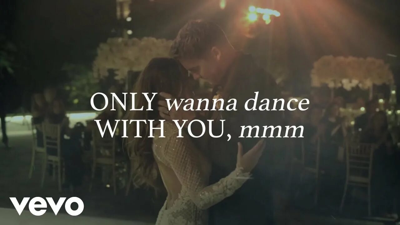 I want to dance with you. I want to dance with you