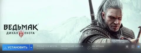 Ведьмак дикая охота стим