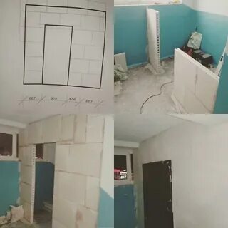Стена из гипсолита