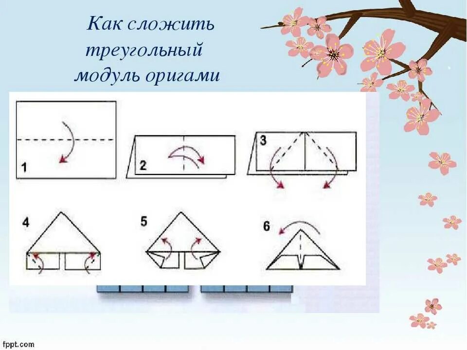 Схема сборки треугольного модуля. Схемы треугольных модулей для начинающих оригами. Оригами из бумаги из треугольных модулей схема сборки. Треугольные модули оригами схемы. Модуль оригами инструкция