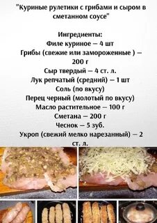 Рецепт рулета из курицы пошагово