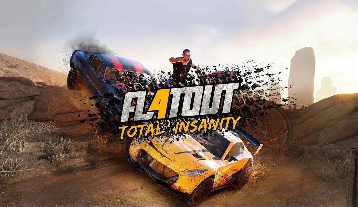 FLATOUT 4. FLATOUT 4: total Insanity. Гонки флатаут 4. FLATOUT 4: total Insanity обложка. Starting out 4