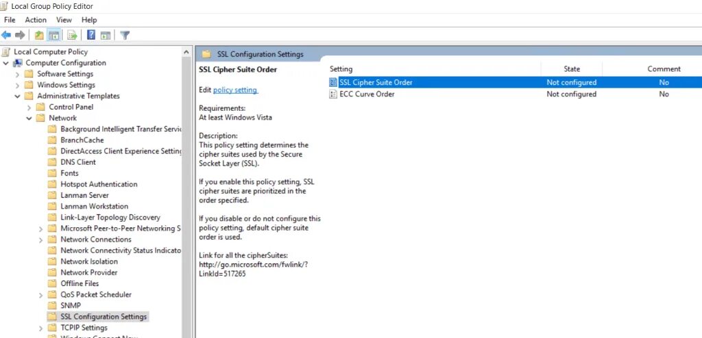 Server ssl ciphers. Ошибка 204. ssl ciphers. error 204.