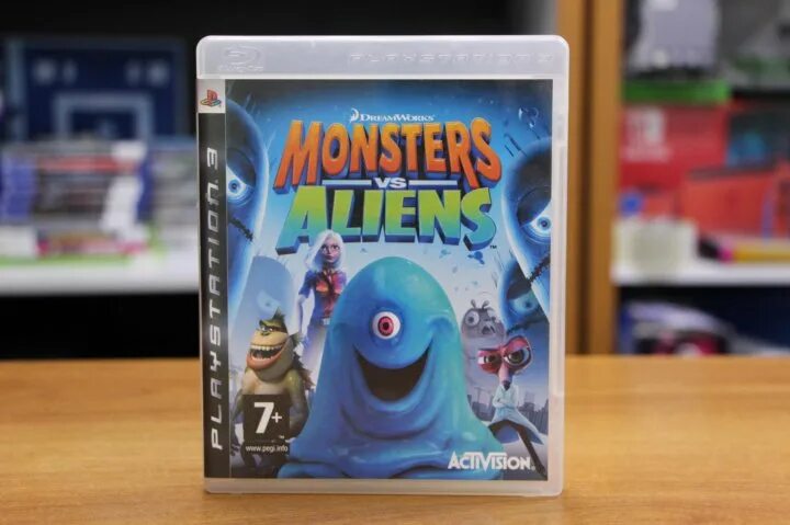 Monsters vs Aliens ps3. Monsters vs. Aliens (ps2). Aliens ps3