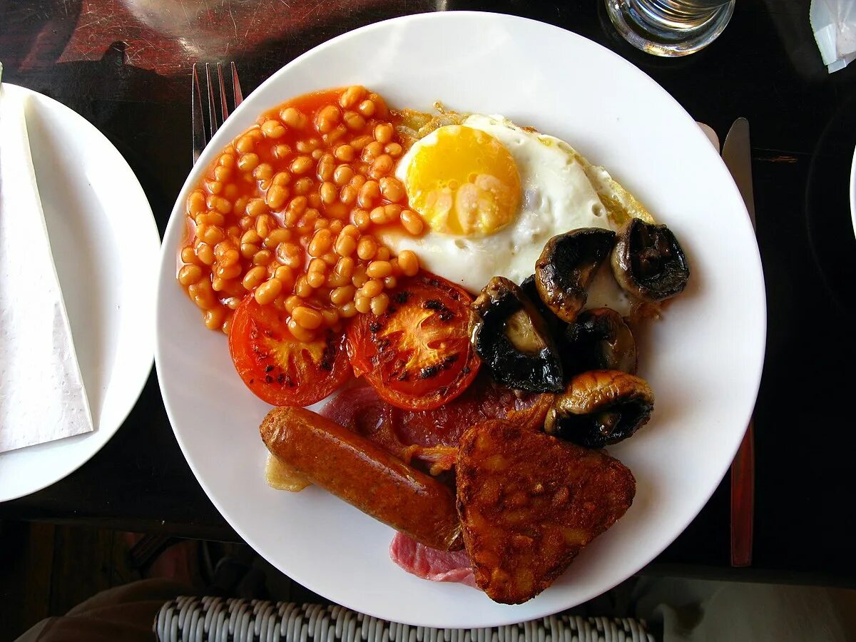 Инглиш брекфаст. Английский завтрак. Традиционный английский завтрак. Полный английский завтрак. Классический английский завтрак.