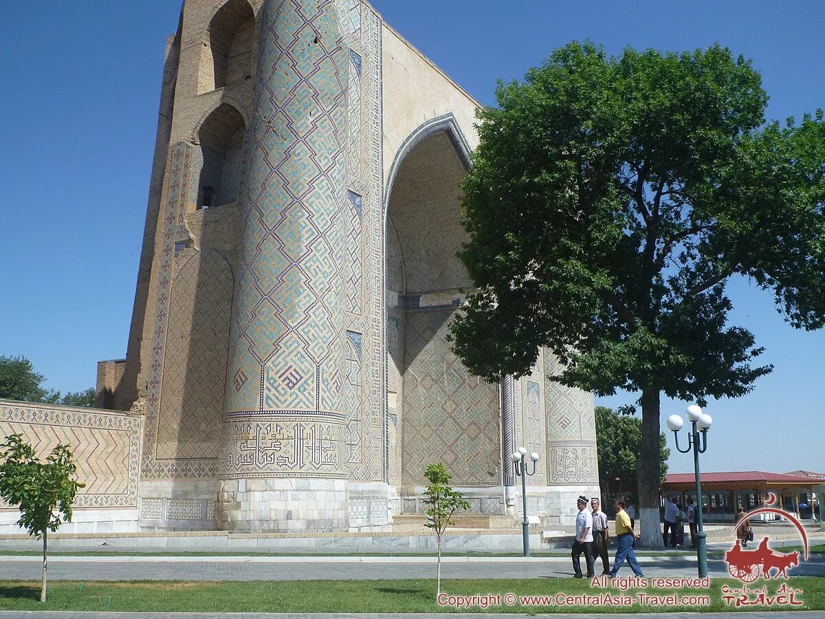 самарканд бибихоним мадрасаси. мавзолей тоглук-тимура. би би ханым в самарканде. сарай мульк ханым. мечеть би би ханум в самарканде.