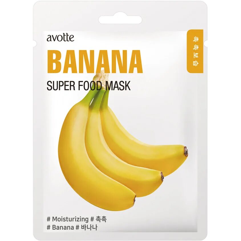 AVOTTE маска. Бананы. Маска с бананом. Маска банан super.