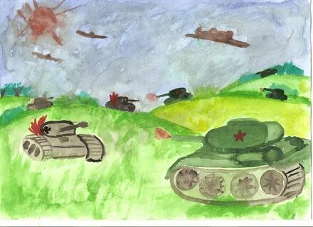 Как нарисовать войну 2 класс