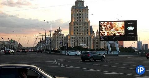 Реклама на экранах москва