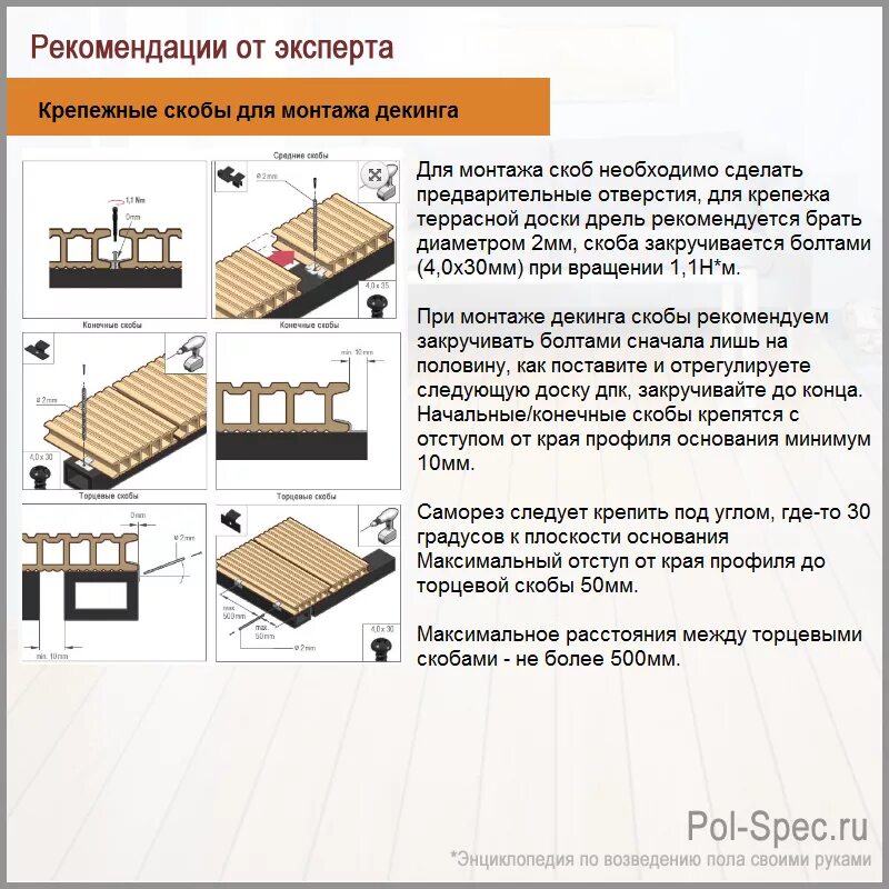 Рассчитать террасную доску