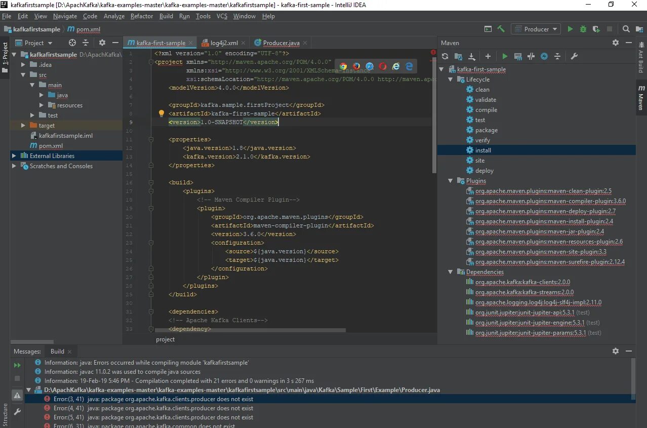 Maven compiler version