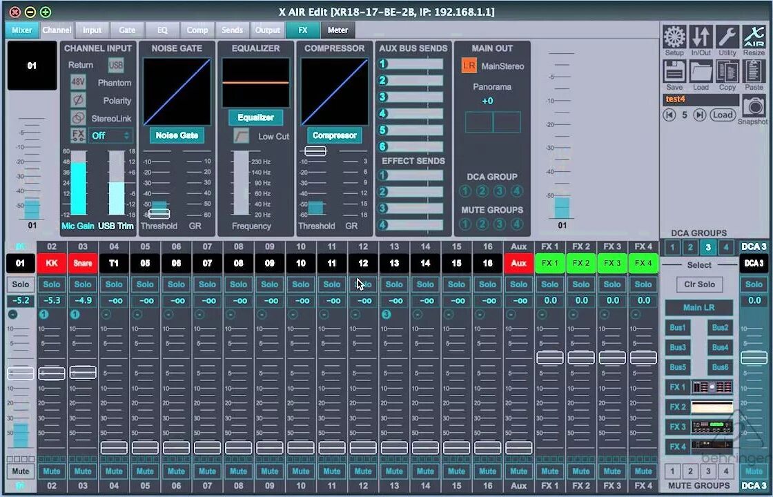 Приложение x air. X air 18 behringer software. behringer xr18 x-air программа. behringer xr12 интерфейс. behringer x18 air эквализация вокала.