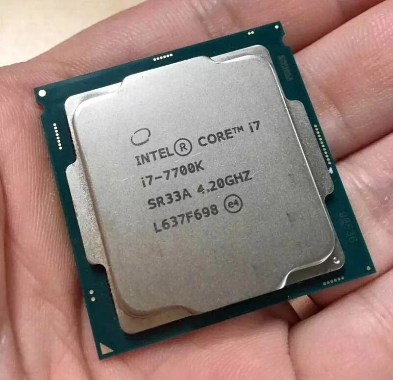 Процессор intel core i7 7700k
