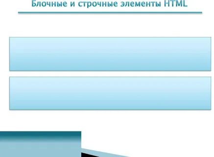 Блочные теги