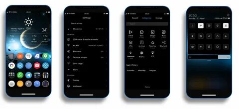 Miui черный экран