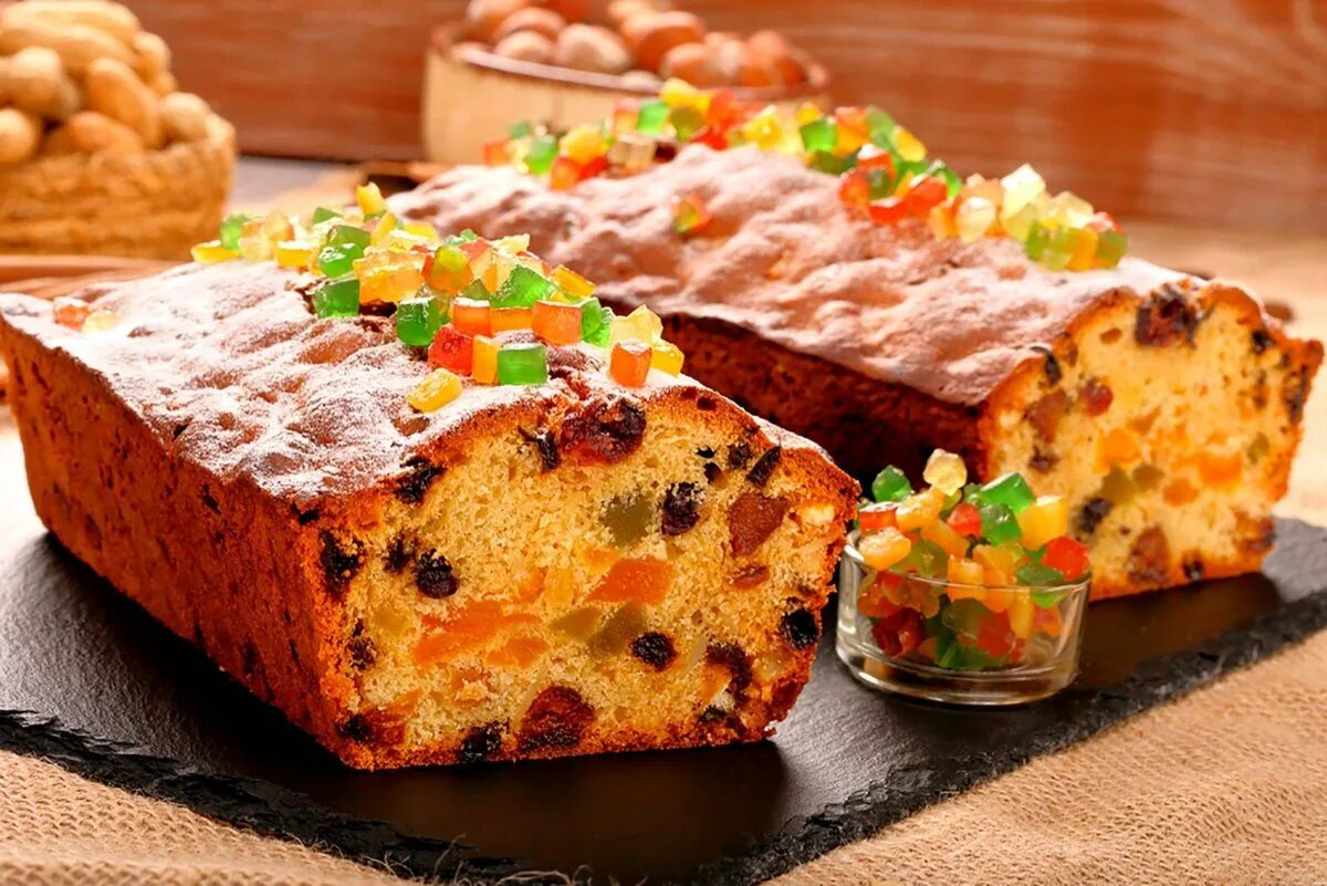 Фруктовый кекс (fruitcake)