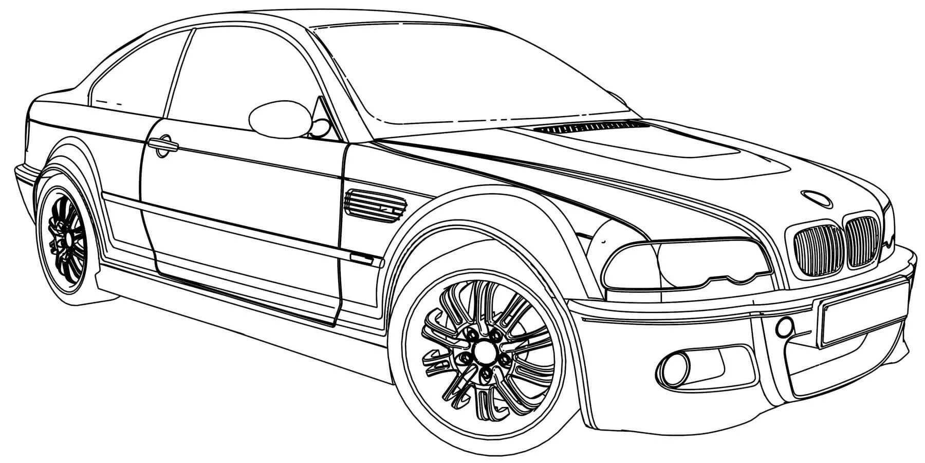 Раскраска BMW m3 GTR. Раскраска БМВ м5. Машина БМВ м5. Раскраска машина БМВ е39. Распечатать м5