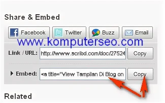 Embed url embed url