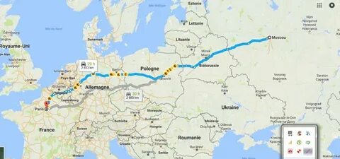 Как добраться до парижа из москвы