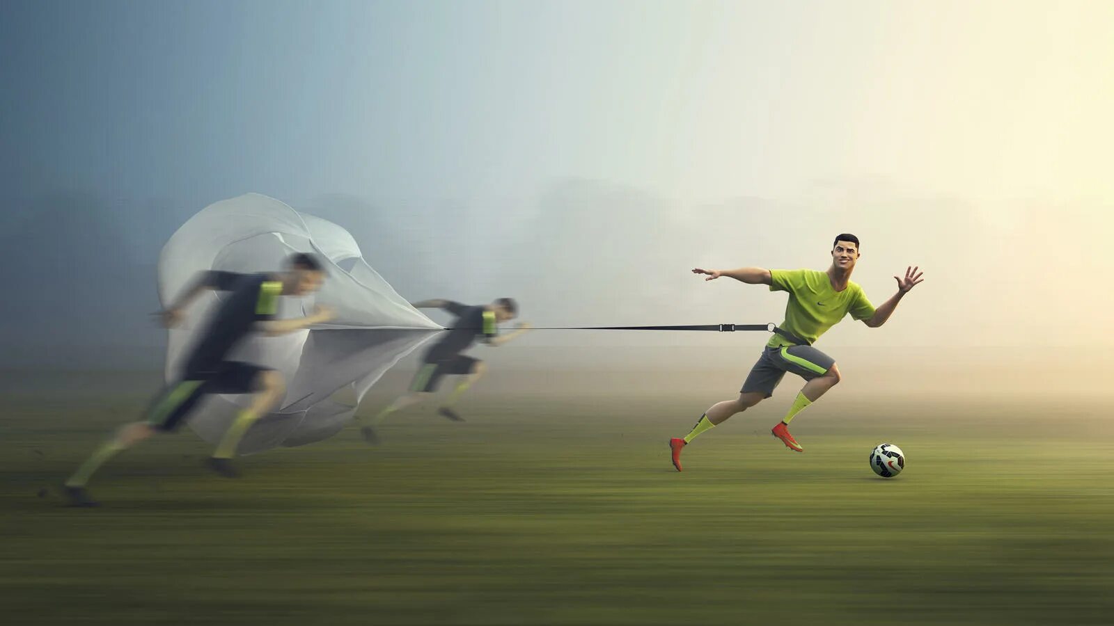 She play football every day. Найк футбол. nike football последняя игра. многорукий футболист nike. найк футбол картинки.