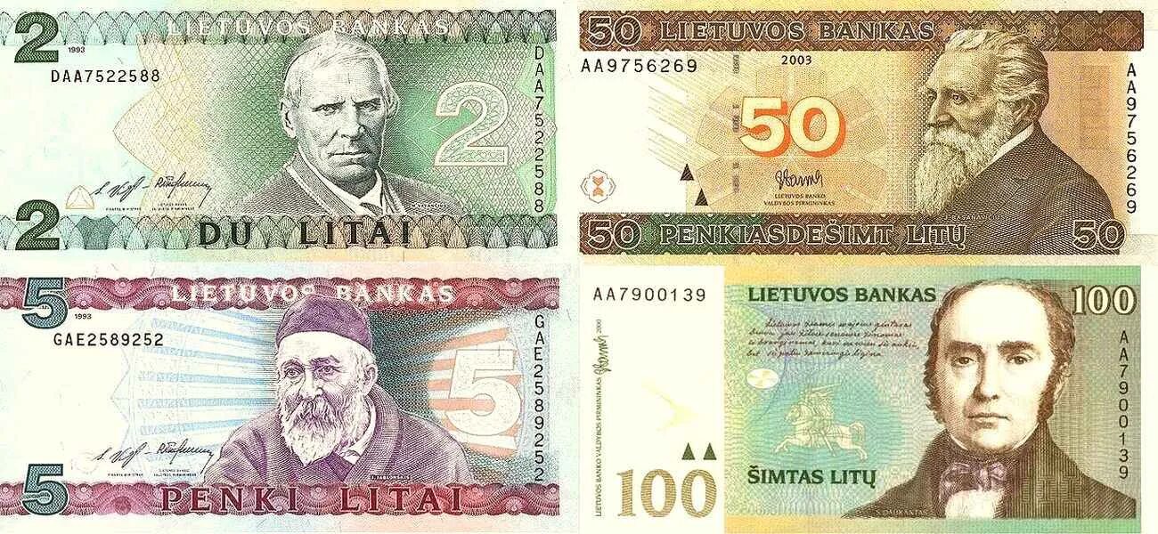 Литовский лат. Лит валюта. валюта литвы. денежная валюта литвы. литовский лит купюры.