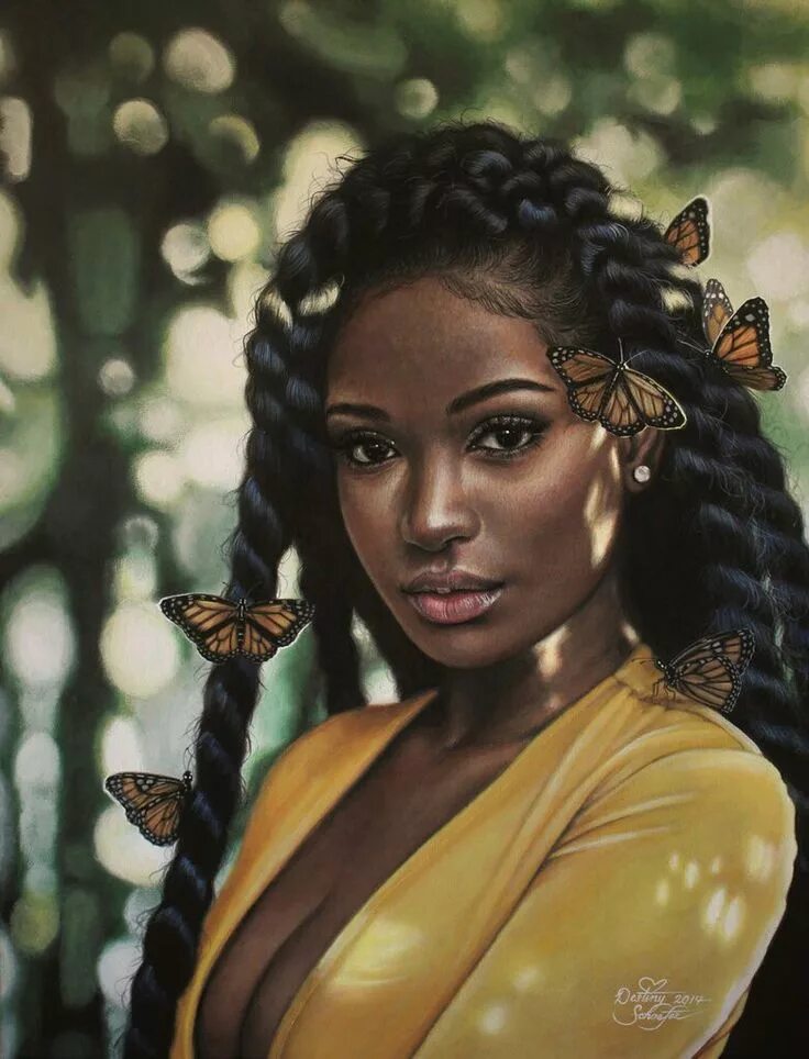Arte black. Картина темнокожая девушка. Чернокожая женщина арт. Арты чернокожих женщин. Африканские девушки.