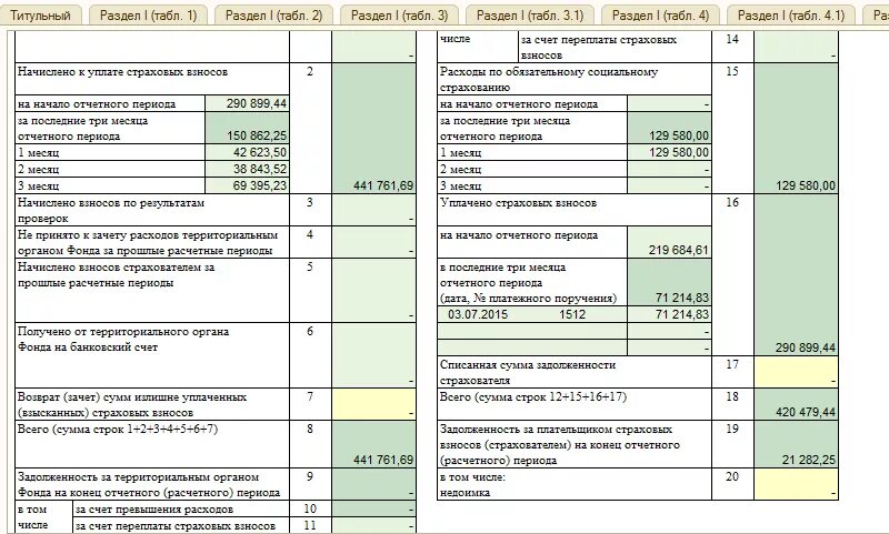 Отчет по социальному страхованию. Отчётность в ФСС травматизм. Новая форма 4 ФСС В 1с 8.2. Таблица с платежами в 4-ФСС В 2020.