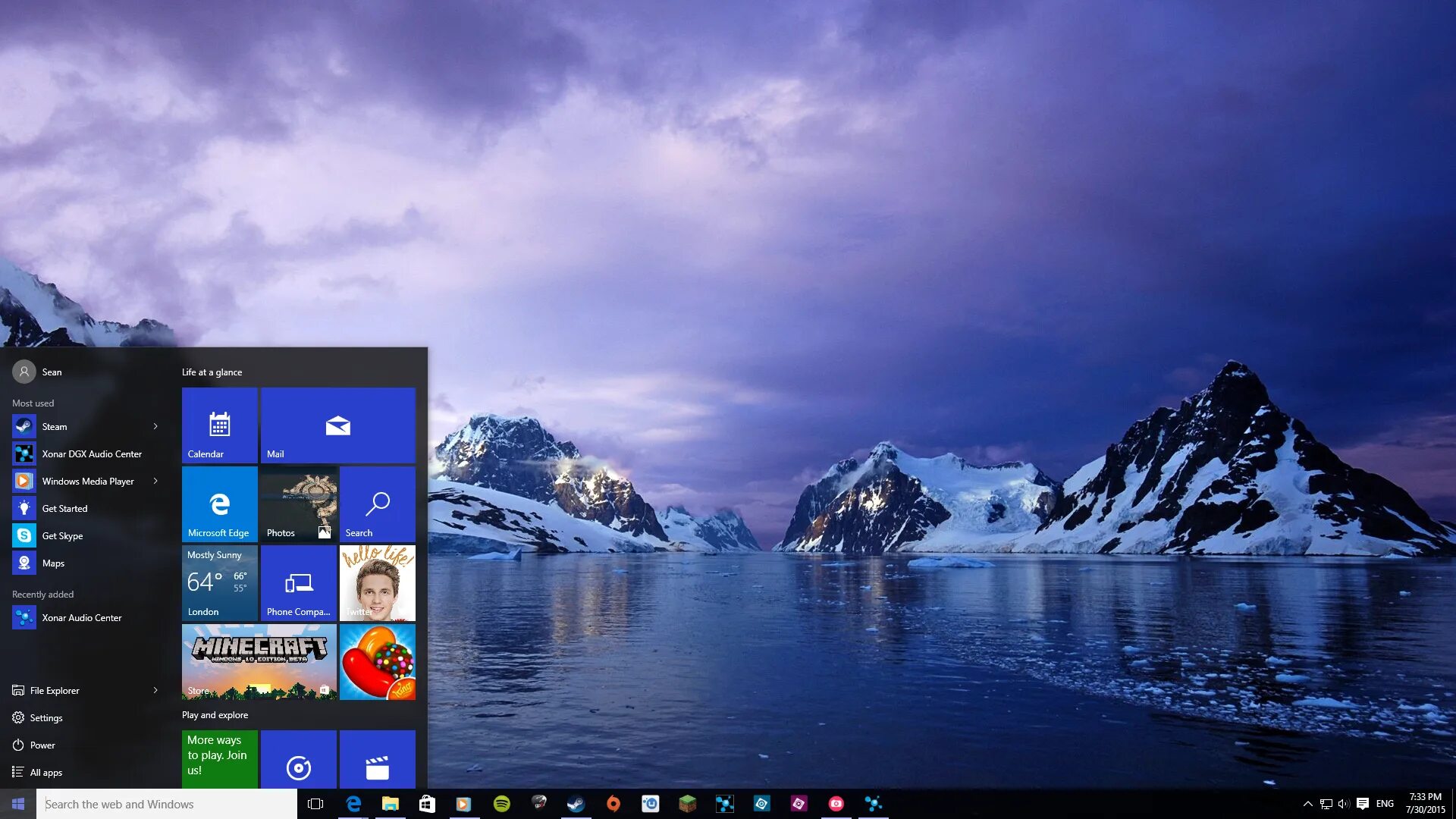 Лучшее приложение для обоев. Рабочий стол Windows 10. Картинки Windows 10. Изображения для рабочего стола Windows 10. Фоновые рисунки Windows 10.