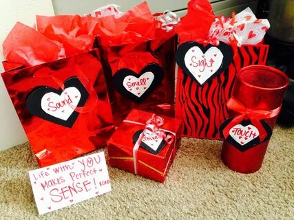 Senses gift for him! Anniversary, Valentine