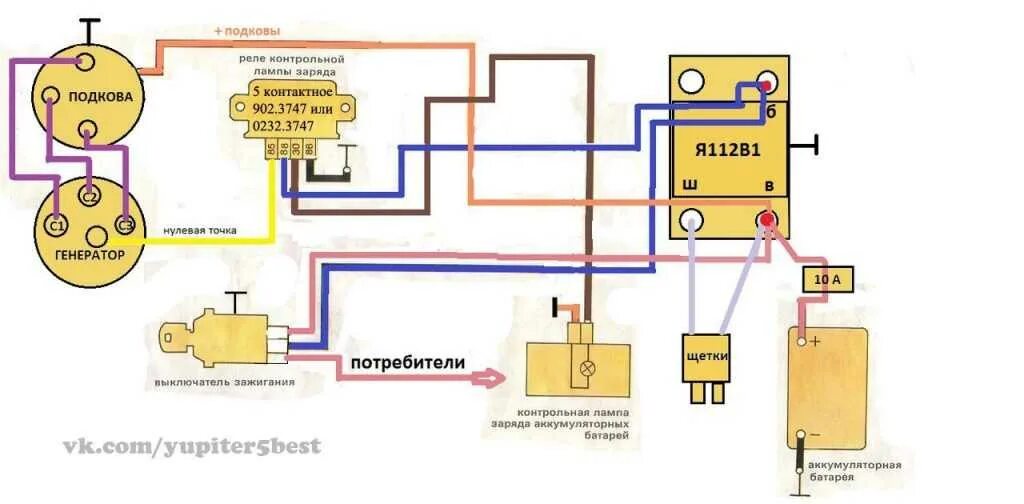 Почему не горит лампочка зажигания. Реле зарядки ИЖ Планета 5 12 вольт. Реле от ВАЗ на ИЖ Планета 5. Реле зарядки ИЖ Юпитер 4. Лампа зарядки ИЖ Планета 5.