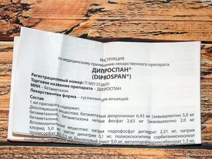 Лекарство дипроспан инструкция