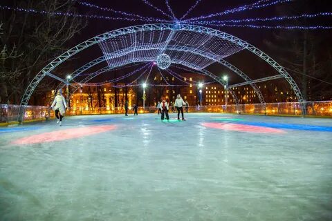 Катки в москве фото