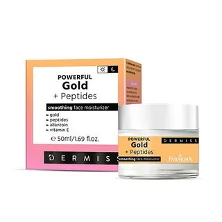 DERMISS Разглаживающий крем c золотом и пептидами - Farmona косметика