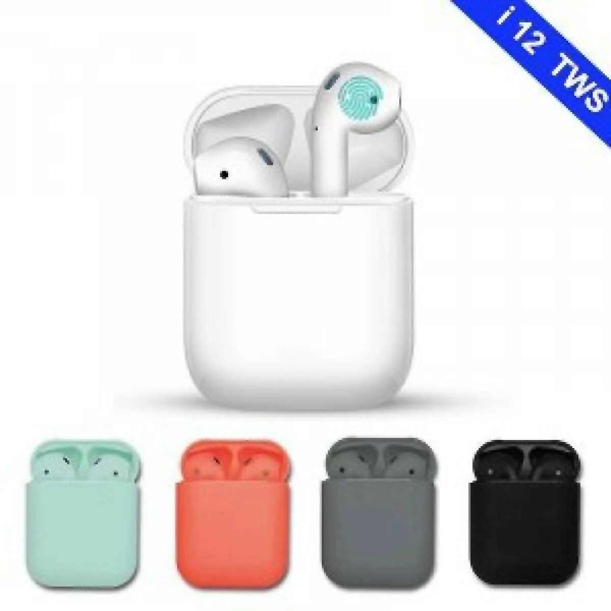 Наушники airpods 5. Беспроводные наушники i12 TWS. Наушники Bluetooth -i12 TWS (С анимацией). Наушники аирподс i12. Наушники AIRPODS i12.