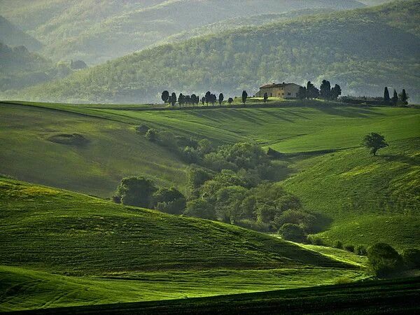 Wallpaper : 3000x2000 px, fields, grasslands, hills, Italy, nature, roads, scene