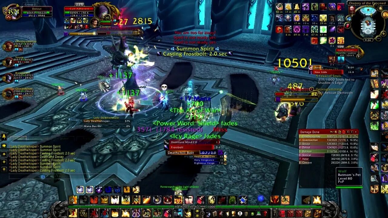 Warmane 3.3.5. Warcraft icc10. Wow Lady Deathwhisper Art. Вармейн 3.3 5