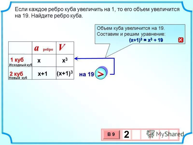 Если ребро куба увеличить на 1 то его площадь. Если каждное ретро куба увеличить. Если каждое ребро куба увеличить на 5. Ребро одного куба. Боковое ребро куба.