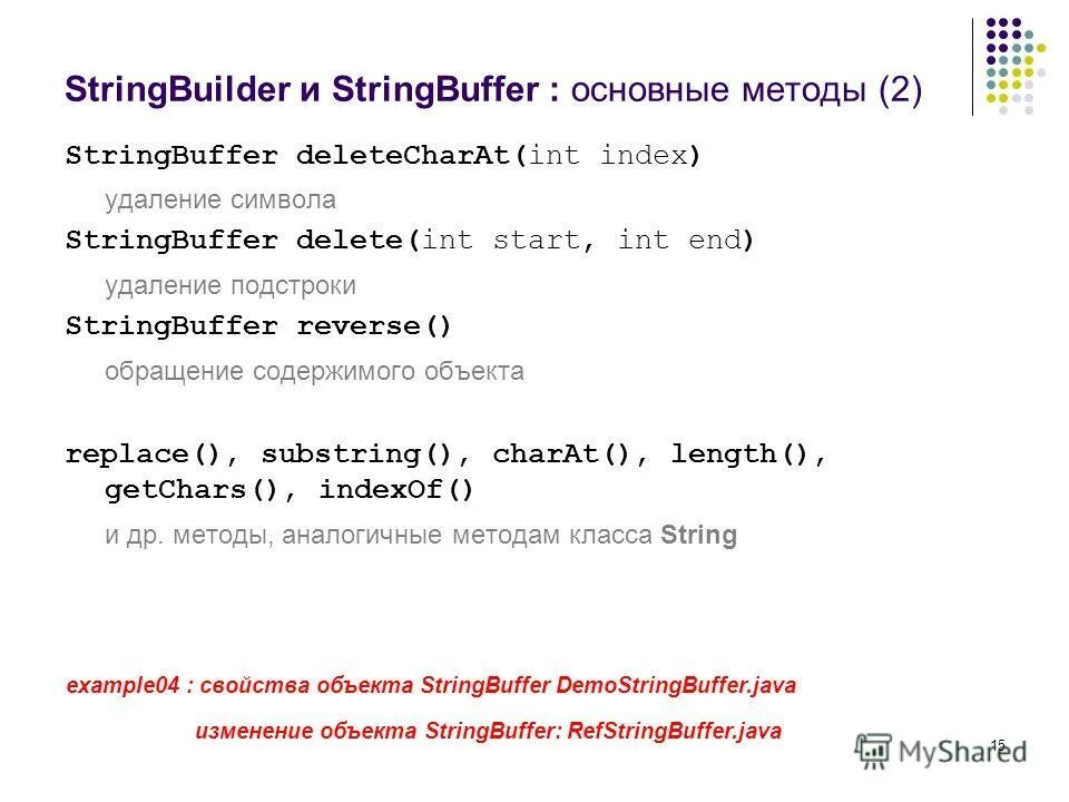 Как найти подстроку в строке. Методы класса STRINGBUFFER java. Содержит ли строка подстроку java. Java конец строки символ.