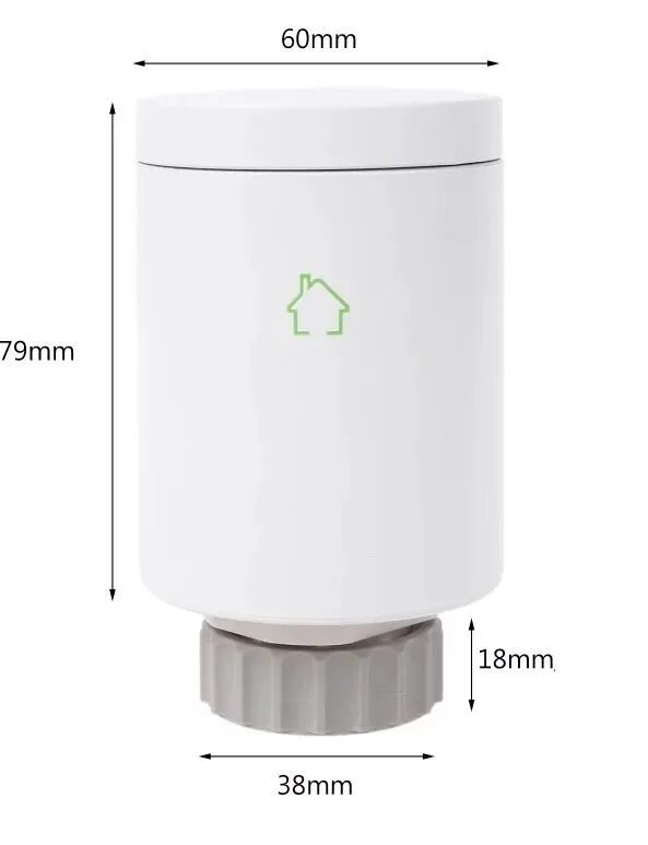 Умная термоголовка zigbee. Термоголовка с wifi управлением.