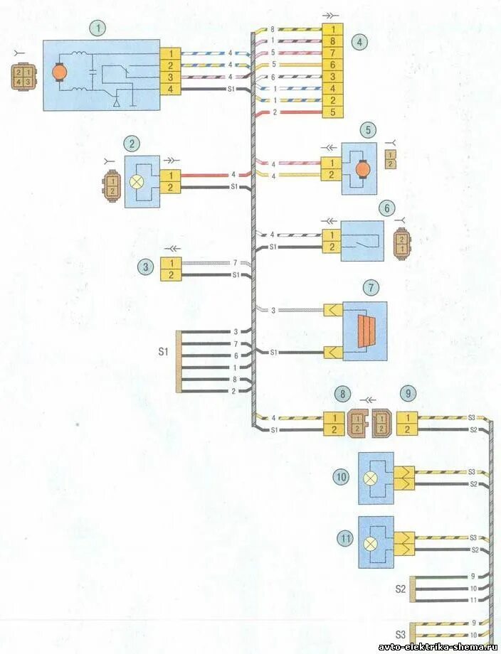 Электрические схемы калины. Схема электрооборудования ВАЗ 1119. Схема электропроводки ВАЗ 1119. Электрическая схема Калина 1118. Схема электрооборудования ВАЗ 1118.