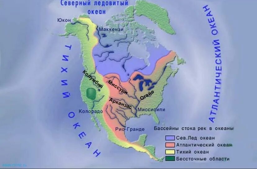 Юкон к какому океану относится. Крупные реки Северной Америки 7 класс карта. Бассейн реки Маккензи на контурной карте. Северная Америка река Маккензи. Речные бассейны Северной Америки.