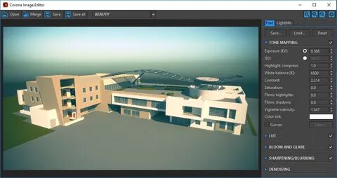 Corona render archicad